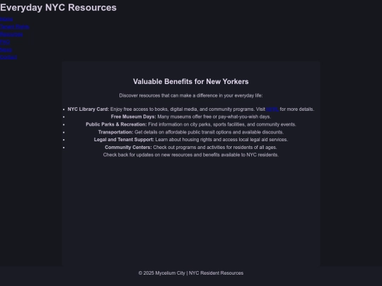resources screenshot