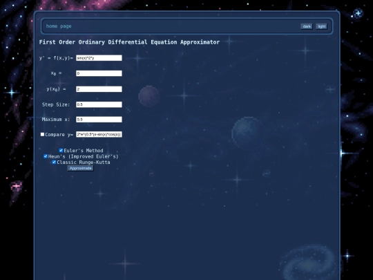 pages/difeq screenshot