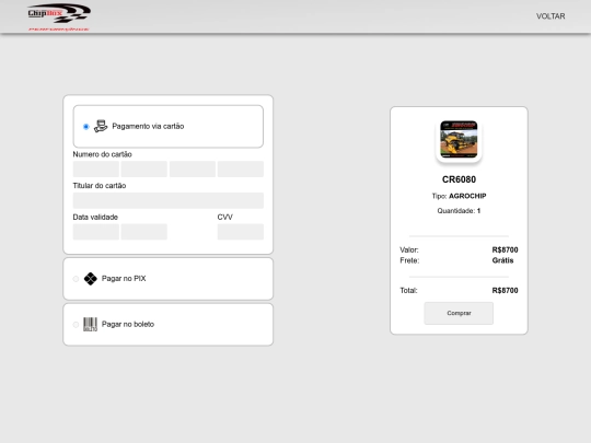pages/compra screenshot