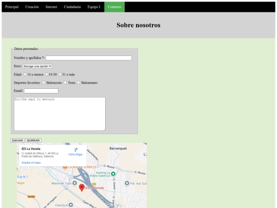 nosotros screenshot
