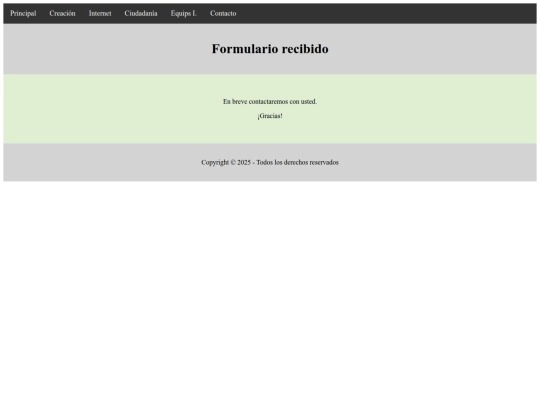 respuesta screenshot