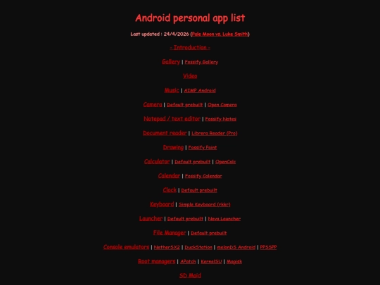 pda-apps screenshot