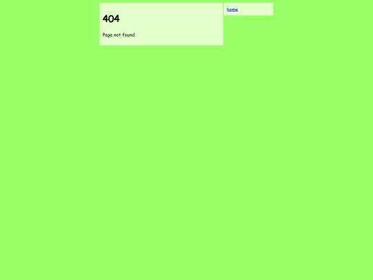 not_found screenshot