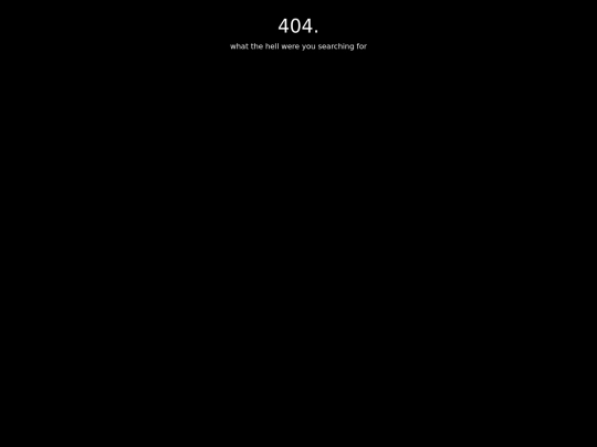 not_found screenshot