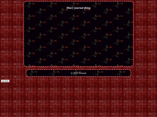 diary screenshot