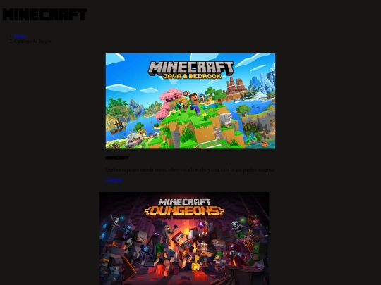 html/catalogo screenshot