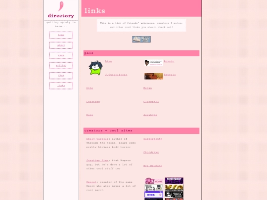 old/links screenshot