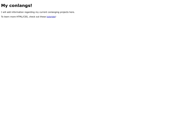conlang screenshot