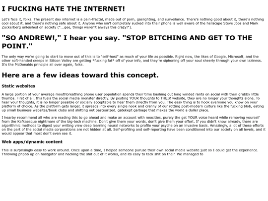 self_hosting screenshot