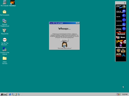 not_found screenshot