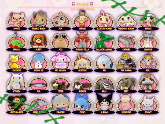 collectimg/plush screenshot