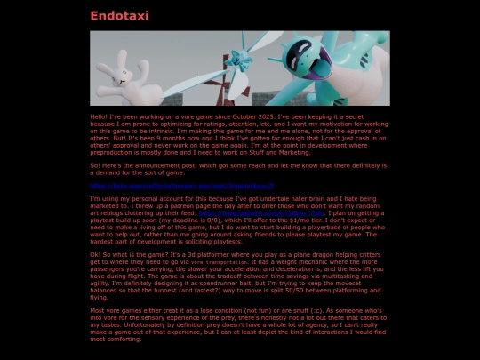 endotaxi screenshot