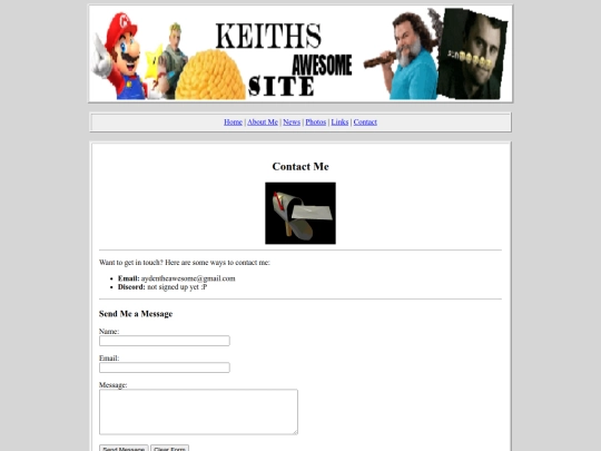 contact screenshot