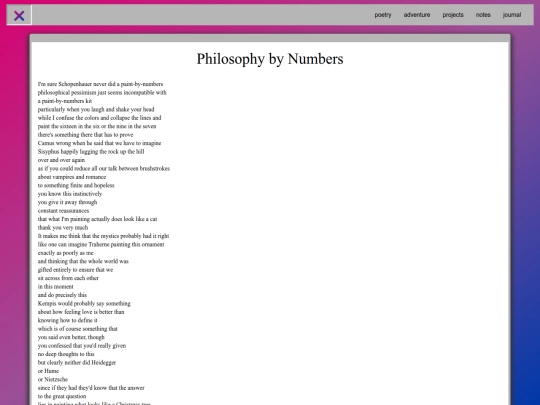 philosophyby screenshot