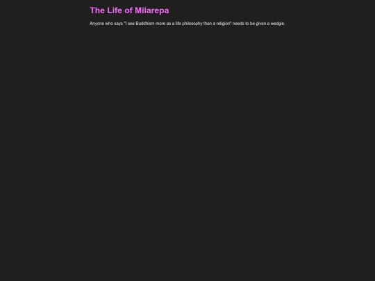life-of-milarepa screenshot