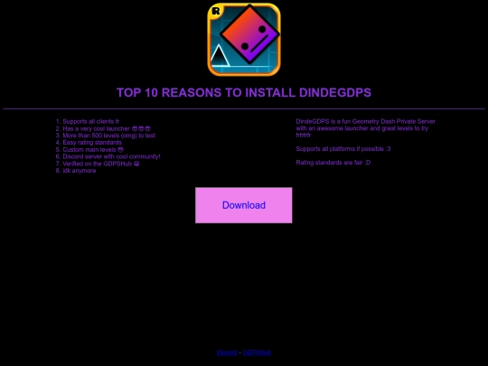 dinde screenshot