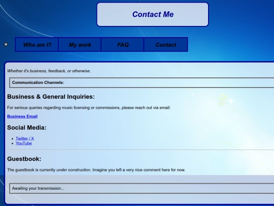 contact screenshot
