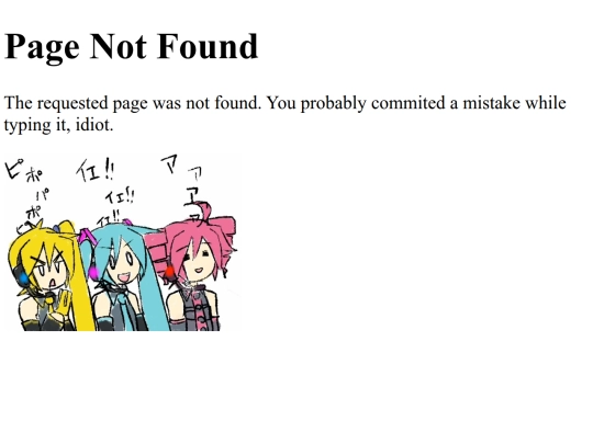 not_found screenshot