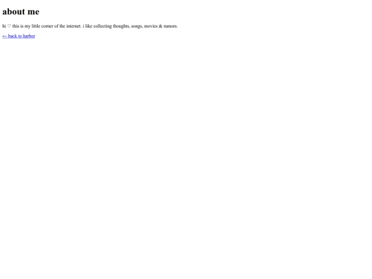 Unterseiten/about screenshot