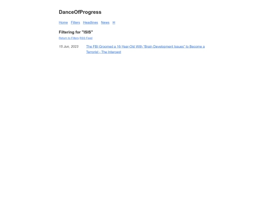 organizations/isis screenshot