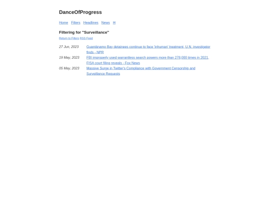 tags/surveillance screenshot