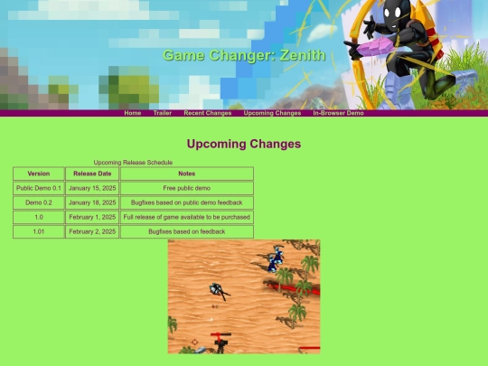 upcoming screenshot
