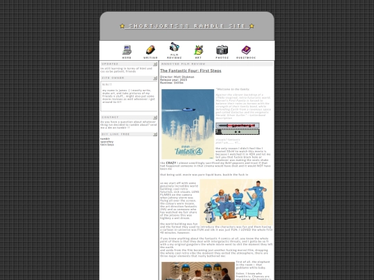 pages/film reviews/bad/first.steps screenshot