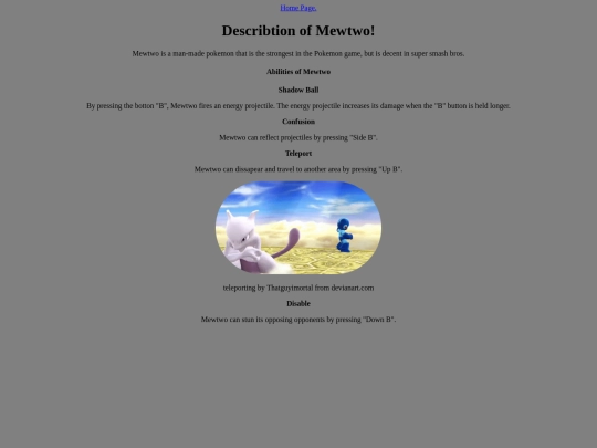 Mewtwo screenshot