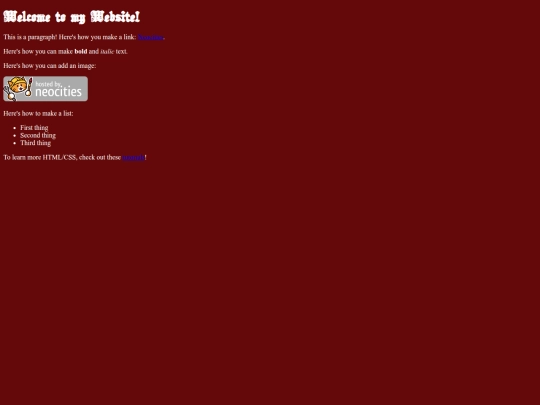 bookmarks screenshot