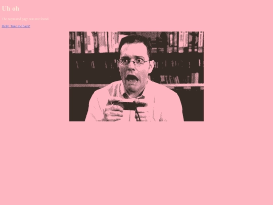 not_found screenshot