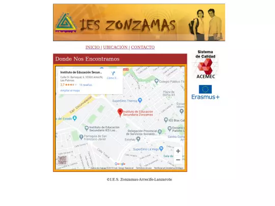 html/Ubicacionweb screenshot