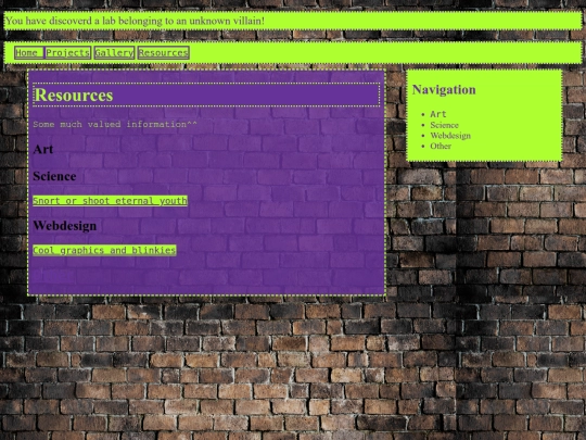 resources screenshot