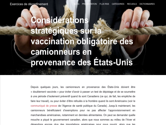 considerations-strategiques-sur-la-vaccination-obligatoire-des-camionneurs screenshot