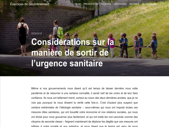 considerations-sur-la-maniere-de-sortir-de-lurgence-sanitaire screenshot