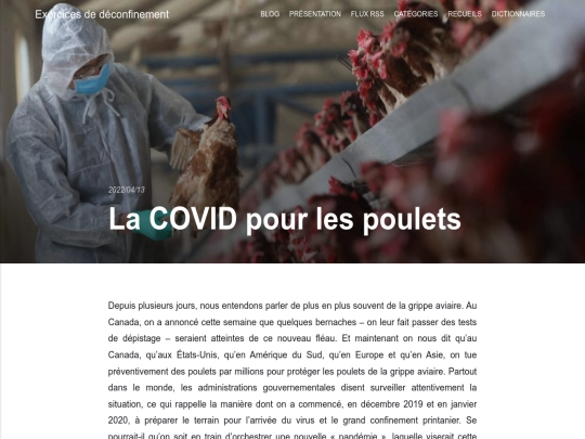 la-covid-pour-les-poulets screenshot