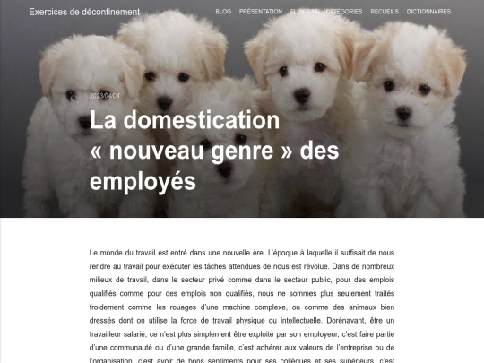 la-domestication-lessless-nouveau-genre-greatergreater-des-employes screenshot