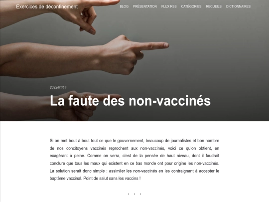 la-faute-des-non-vaccines screenshot