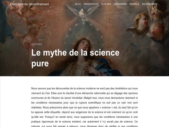 le-mythe-de-la-science-pure screenshot
