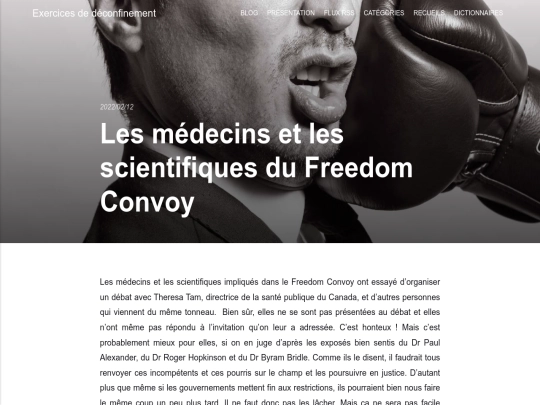 les-medecins-du-freedom-convoy screenshot