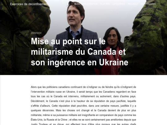 mise-au-point-sur-le-militarisme-du-canada-et-son-ingerence-en-ukraine screenshot