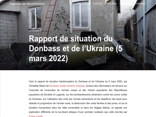 rapport-de-situation-du-donbass-et-de-lukraine-5-mars-2022 screenshot