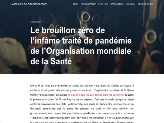 sur-la-publication-de-la-version-zero-du-traite-de-pandemie screenshot