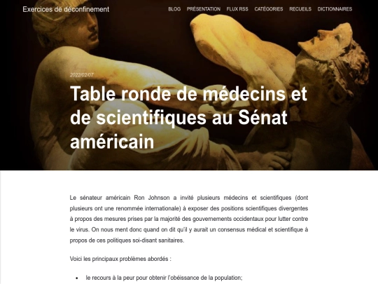 table-ronde-de-medecins-et-de-scientifiques-au-senat-americain screenshot