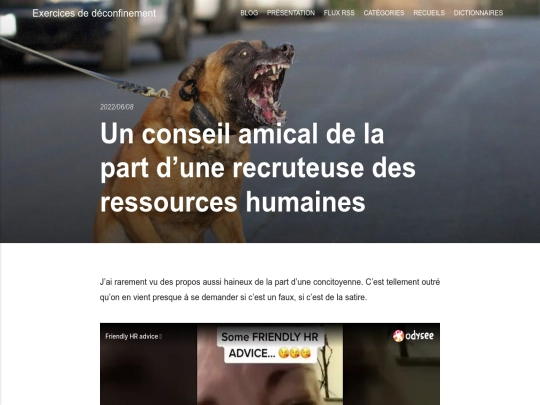 un-conseil-amical-de-la-part-dune-recruteuse-des-ressources-humaines screenshot