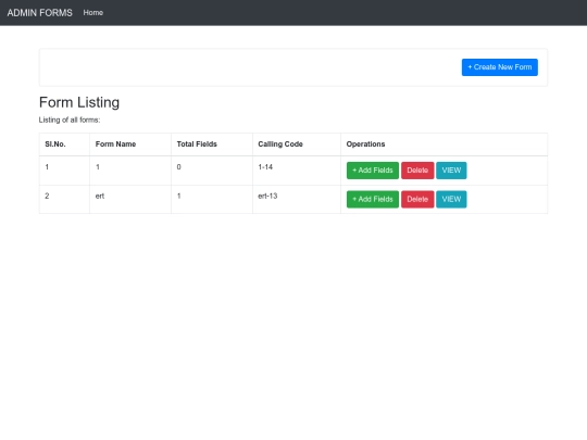 system/form-settings screenshot