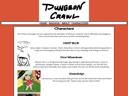 characters screenshot