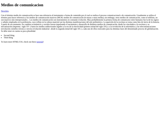 index screenshot
