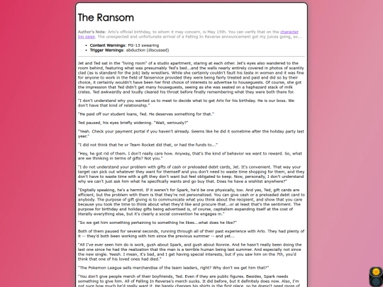 fanfic/arlosbirthday screenshot