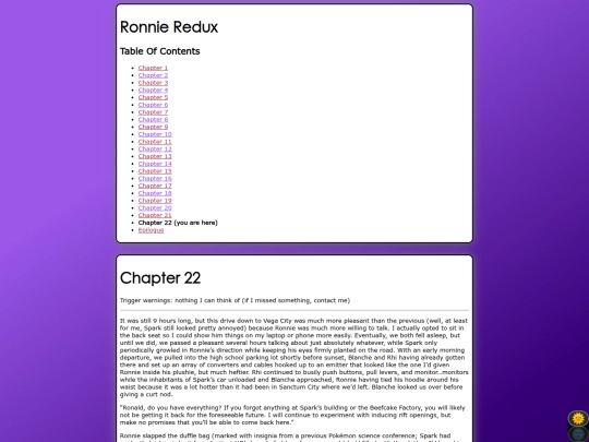 ronnieredux/chapter22 screenshot