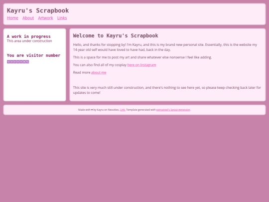 test screenshot